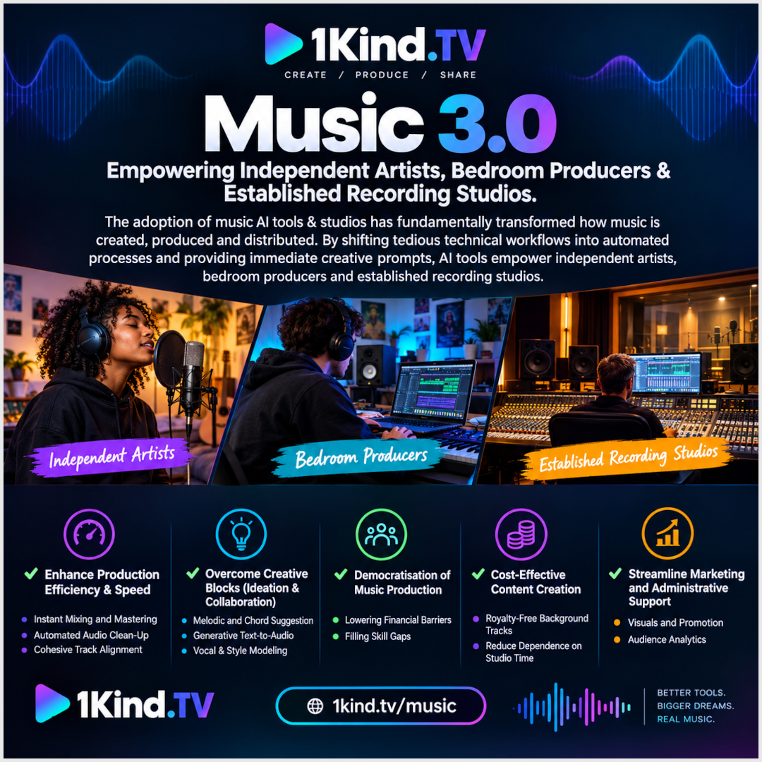 Music Tech Deals From 1KindTV